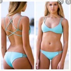 Frankies bikinis top and bottom.